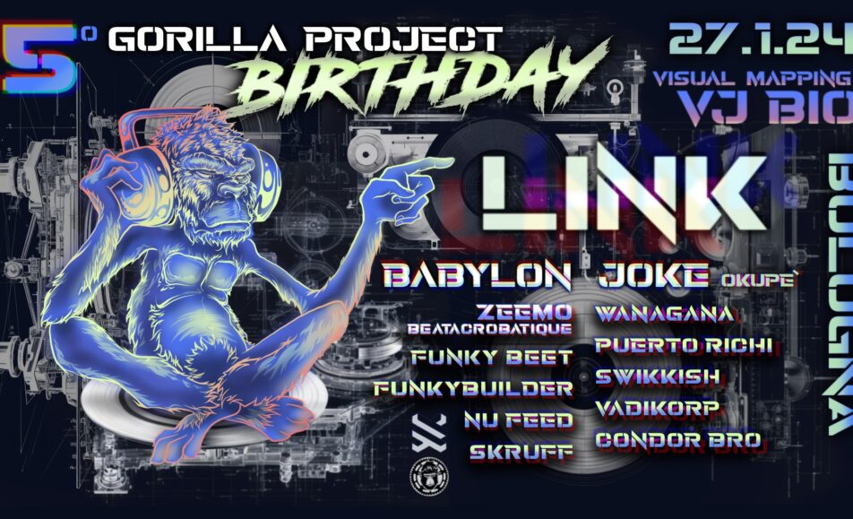 Gorilla project 5 birthday